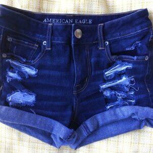 America Eagle Jean Shorts